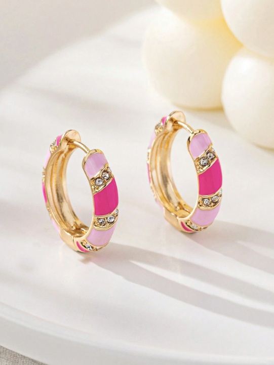 Aros aritos Pastel